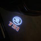 سكودا LOGO PROJECTOR LIGHTS Nr.09 (الكمية 1 = 2 شعار فيلم / 2 مصباح للباب)