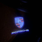 PORSCHE LOGO PROJECTOT LIGHTS Nr.36 (quantité 1 = 2 Logo Film / 2 feux de porte)