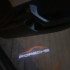 PORSCHE LOGO PROJECTOT LIGHTS Nr.51 (quantité 1 = 2 Logo Film / 2 feux de porte)