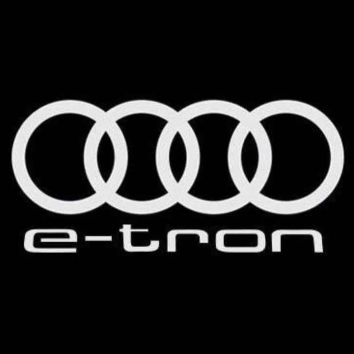 AUDI LOGO PROJECTOT LIGHTS Nr.16 (Menge 1 = 2 Logo Films / 2 Türlichter）