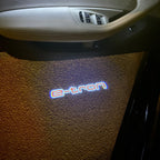 AUDI LOGO PROJECTOT LIGHTS Nr.16 (الكمية 1 = 2 Logo Films /2 أضواء الباب)