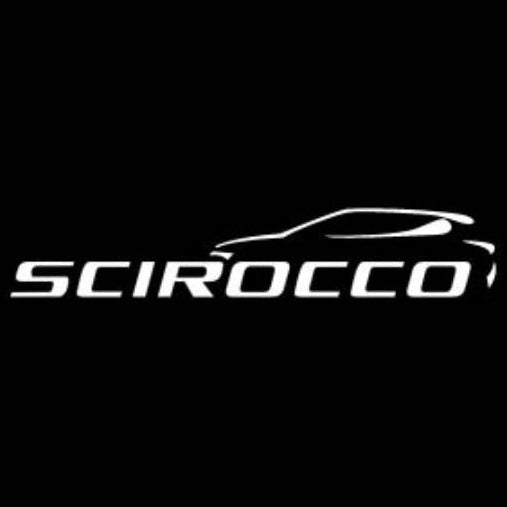 Volkswagen Porte luci SCIROCCO Logo n. 63 (quantità 1 = 2 Logo Films /2 a luci)