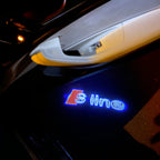AUDI SLINE LOGO PROJECROTR LIGHTS Nr.11 (quantità 1 = 2 Logo Films /2 luci porta)