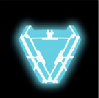 Logotipo de Iron Man Nr.214 (cantidad 1 = 2 películas con logotipo /2 luces de puerta)