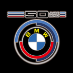 BMW LOGO PROJECTOT LIGHTS Nr.01 (cantidad 1 = 1 juego/2 luces de puerta)