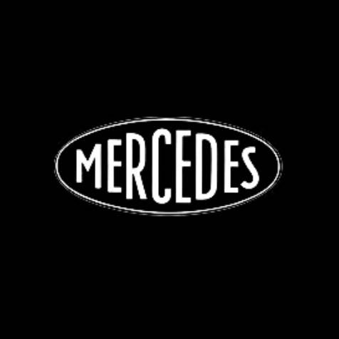MERCEDES BENZ LOGO PROJECTOT LIGHTS Nr.11 (quantité 1 = 1 ensemble/2 feux de porte)