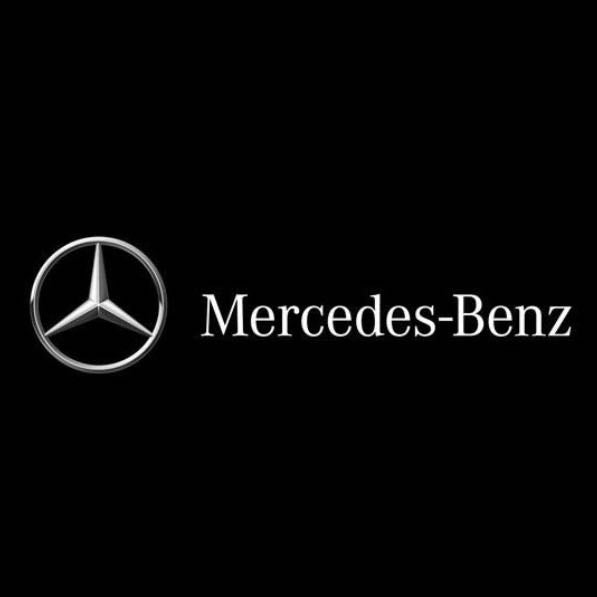LUCI PROIETTORI LOGO MERCEDES BENZ Nr.06 (quantità 1 = 1 set / 2 luci porta)