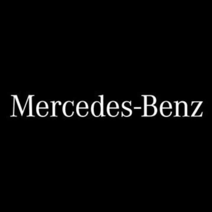 LUCI PROIETTORI LOGO MERCEDES BENZ Nr.07 (quantità 1 = 1 set / 2 luci porta)
