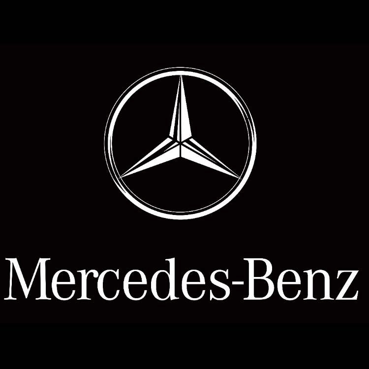 LUCI PROIETTORI LOGO MERCEDES BENZ Nr.03 (quantità 1 = 1 set / 2 luci porta)