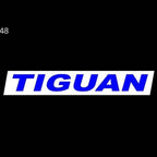 Volkswagen Door lights TIGUAN Logo No. 25 (cantidad 1 = 2 Película logo / 2 por luces)