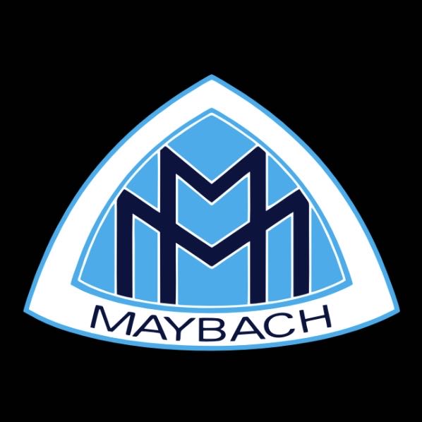 MAYBACH LOGO PROJECTOT LIGHTS Nr.28 (الكمية 1 = 2 شعار الأفلام / 2 أضواء الباب)
