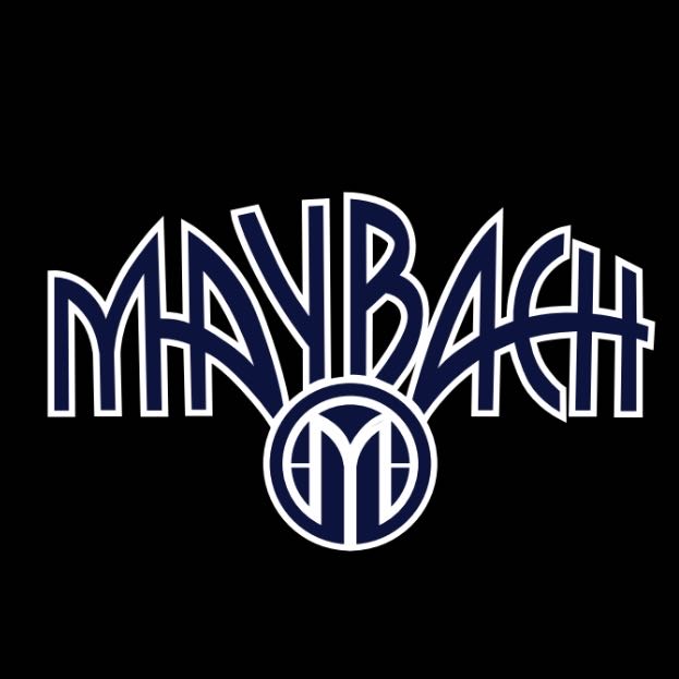 MAYBACH LOGO PROJECTOT LIGHTS Nr.28 (quantità 1 = 2 Logo Film /2 porta luci)