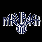 MAYBACH LOGO PROJECTOT LIGHTS Nr.28 (quantità 1 = 2 Logo Film /2 porta luci)