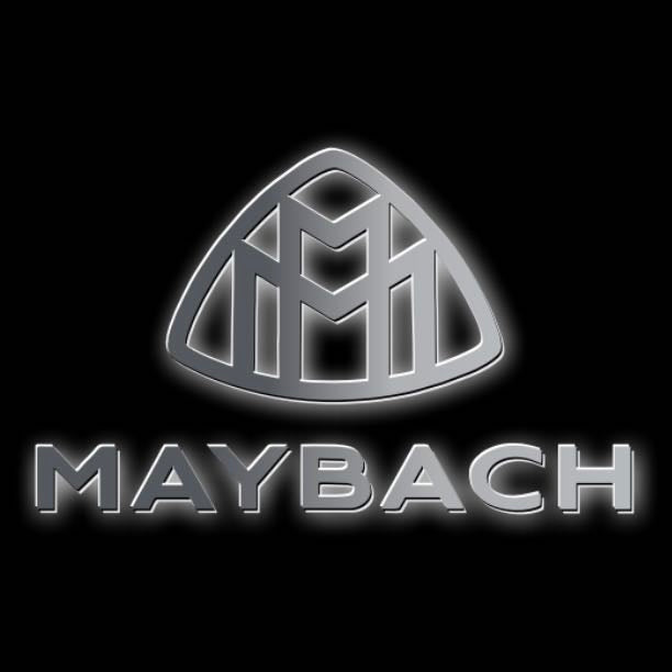 MAYBACH LOGO PROJECTOT LIGHTS Nr.28 (الكمية 1 = 2 شعار الأفلام / 2 أضواء الباب)