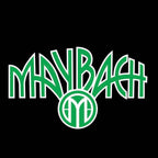 MAYBACH LOGO PROJECTOT LIGHTS Nr.28 (Menge 1 = 2 Logofolien /2 Türleuchten)