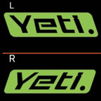 SKODA YETI LOGO PROJECTOT LIGHTS Nr.65 (quantité 1 = 2 Logo Film / 2 feux de porte)