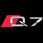 AUDI LOGO PROJECTOT LIGHTS Nr.79 (الكمية 1 = 2 شعار الأفلام / 2 أضواء الباب)