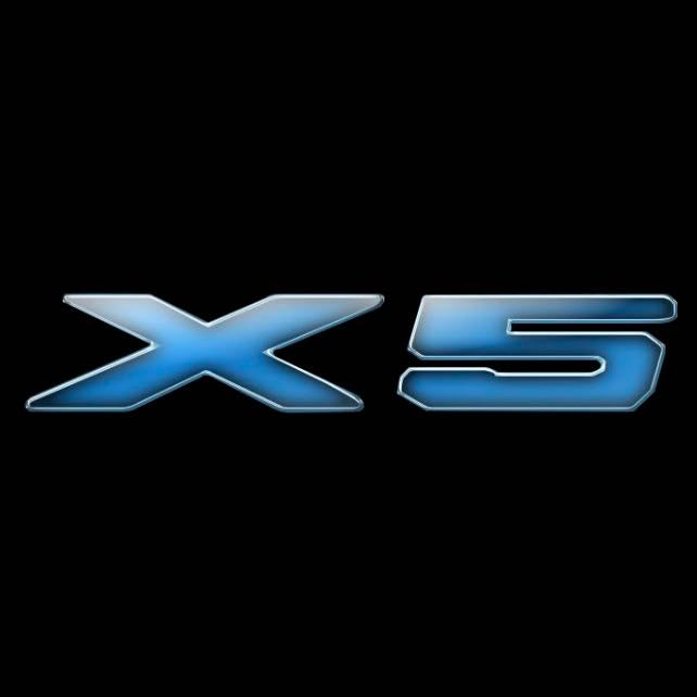 BMW X5 LOGO PROJECTOT LIGHTS Nr.19 (cantidad 1 = 1 juego/2 luces de puerta)