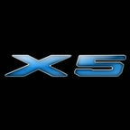 BMW X5 LOGO PROJECTOT LIGHTS Nr.19 (cantidad 1 = 1 juego/2 luces de puerta)
