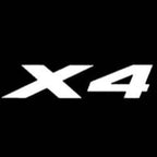 BMW X4 LOGO PROJECTOT LIGHTS Nr.26 (cantidad 1 = 1 juego/2 luces de puerta)