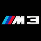 BMW M3 LOGO PROJECTOT LIGHTS Nr.25 (cantidad 1 = 1 juego/2 luces de puerta)