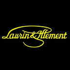 LUCES DE PROYECTOR DE LOGOTIPO SKODA Laurin & Klement Nr.19 (cantidad 1 = 2 películas con logotipo / 2 luces de puerta)