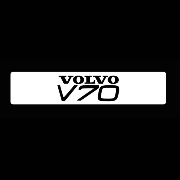 V 70 LOGO PROJECROTR LIGHTS Nr.39 (Menge 1 = 2 Logo Film / 2 Türleuchten)
