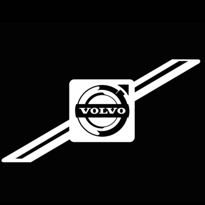 Volvo LOGO PROJECTOR LIGHTS Nr.29 (Menge 1 = 2 Logo Film / 2 Türlichter)