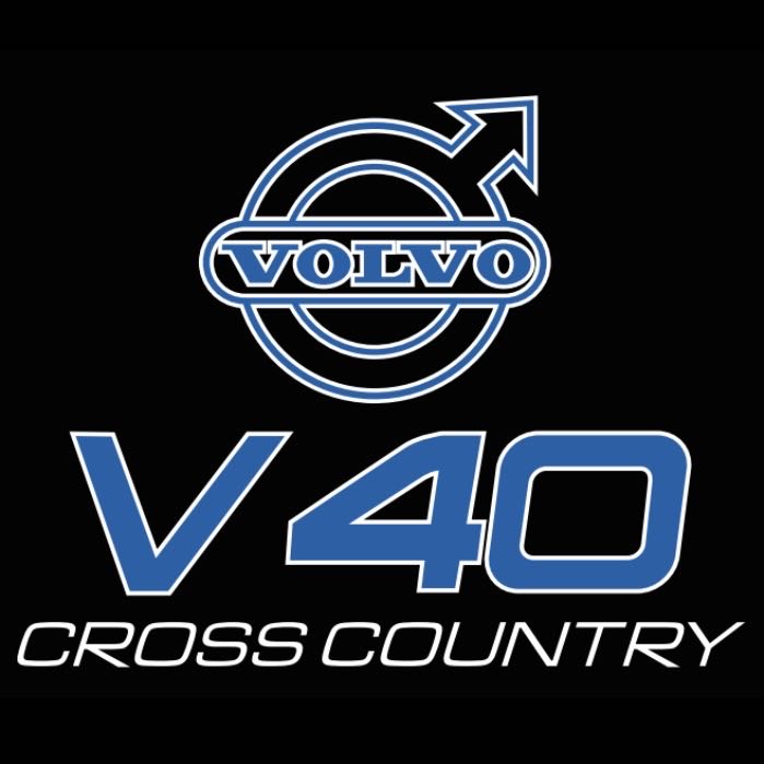 Volvo LOGO PROJECROTR LIGHTS Nr.101 (cantidad 1 = 2 logo película / 2 luces de puerta)