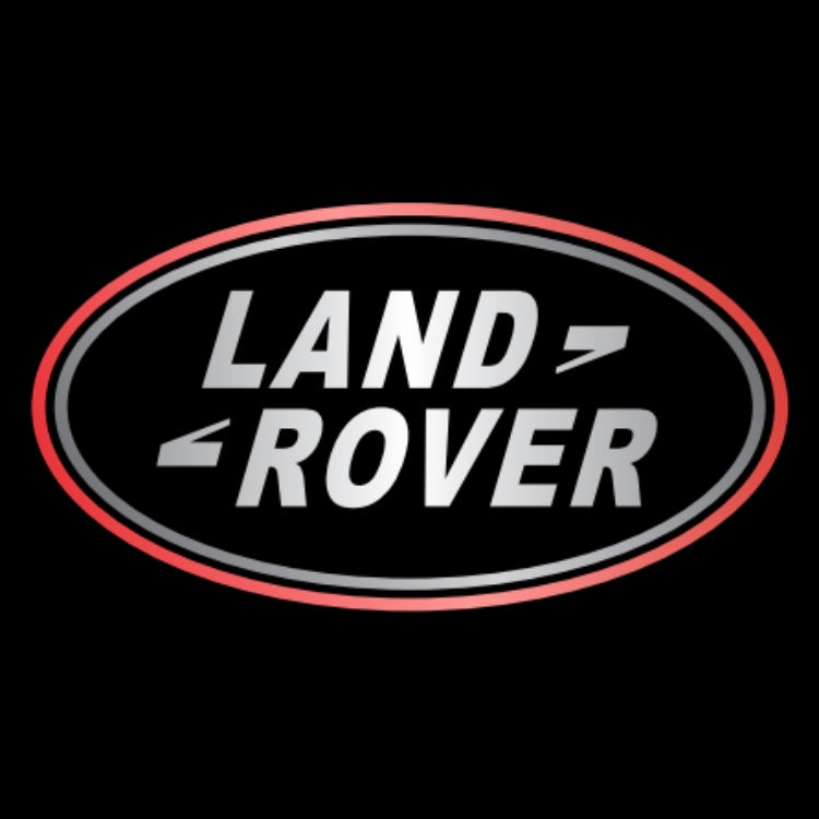 LUCES DE PROYECTOR CON LOGO Land Rover Nr.04 (cantidad 1 = 1 juegos / 2 luces de puerta)