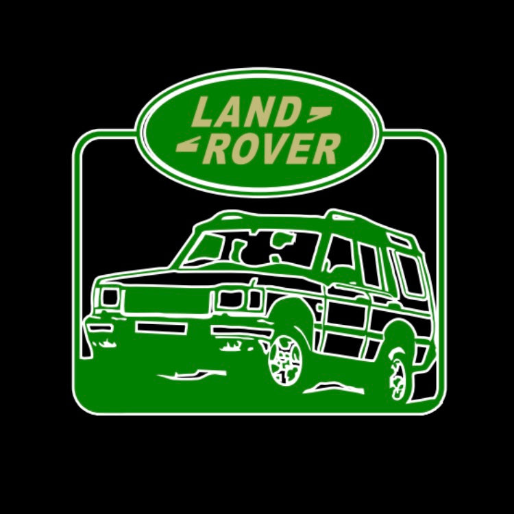 Land Rover logo item Light No. 04 (qty.1 = 1 set / 2 Door Lights)