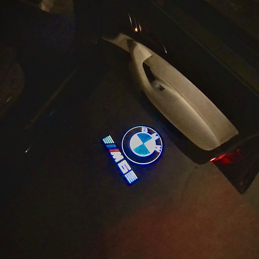 BMW M6 LOGO PROJECTOT LIGHTS Nr.04 (quantité 1 = 1 ensemble/2 feux de porte)