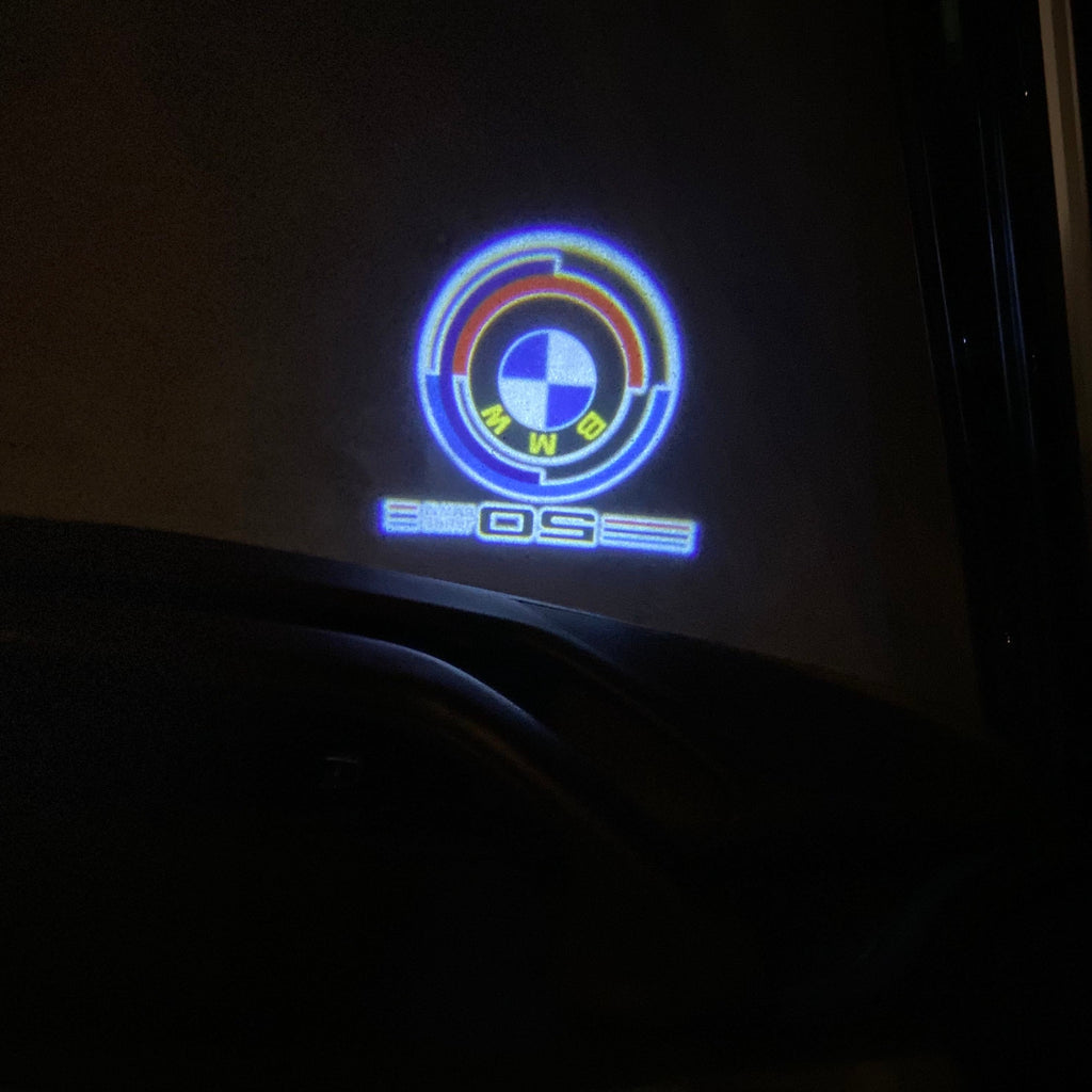 BMW LOGO PROJECTOT LIGHTS Nr.01 (cantidad 1 = 1 juego/2 luces de puerta)