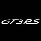 LUCES DE PROYECTOR DE LOGOTIPO ORIGINAL PORSCHE N ° 03 (cantidad 1 = 2 Película de logotipo / 2 luces de puerta)