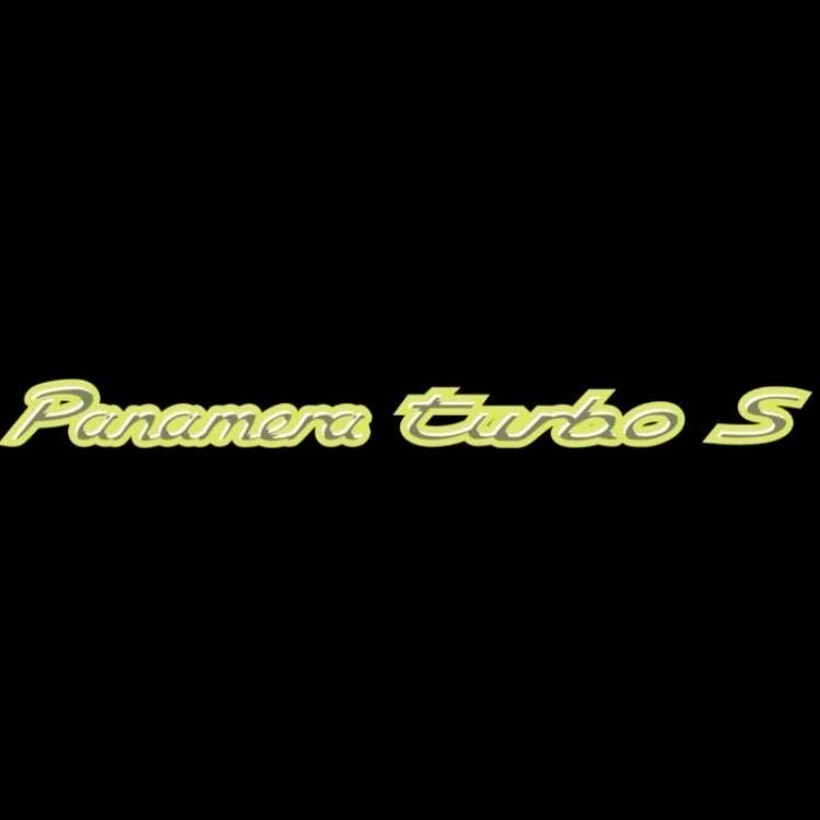 PORSCHE LOGO PROJECTOT LIGHTS Nr.84 (cantidad 1 = 2 logo película / 2 luces de puerta)