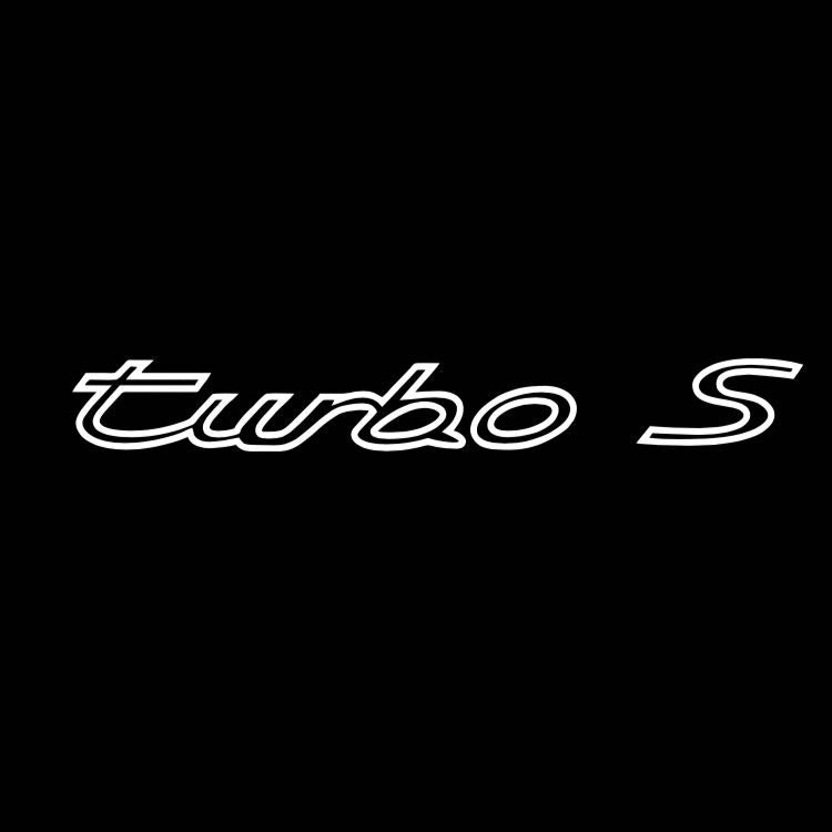 LUCI PROIETTORI LOGO ORIGINALI PORSCHE Nr.03 (quantità 1 = 2 Logo Film / 2 luci porta)