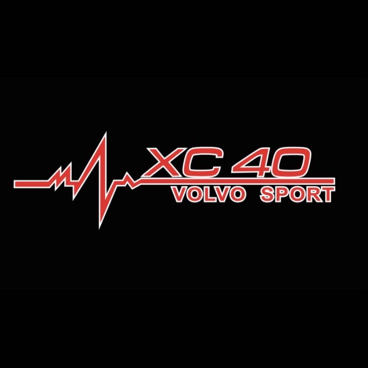 XC 40 LOGO PROJECROTR أضواء Nr.35 (الكمية 1 = 2 شعار فيلم / 2 أضواء الباب)