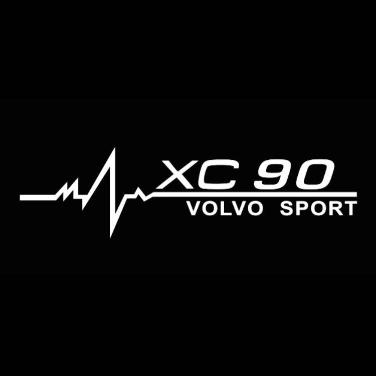 XC 90 LOGO PROJECROTR أضواء Nr.46 (كمية 1 = 2 شعار فيلم / 2 أضواء الباب)