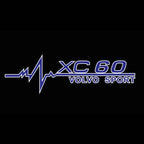 XC 60 LOGO PROJECROTR LIGHTS Nr.43 (Menge 1 = 2 Logo Film / 2 Türleuchten)