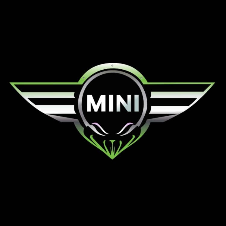 PROJECTEURS MINI LOGO N ° 16 (quantité 1 = 2 Film Logo / 2 lumières de porte)