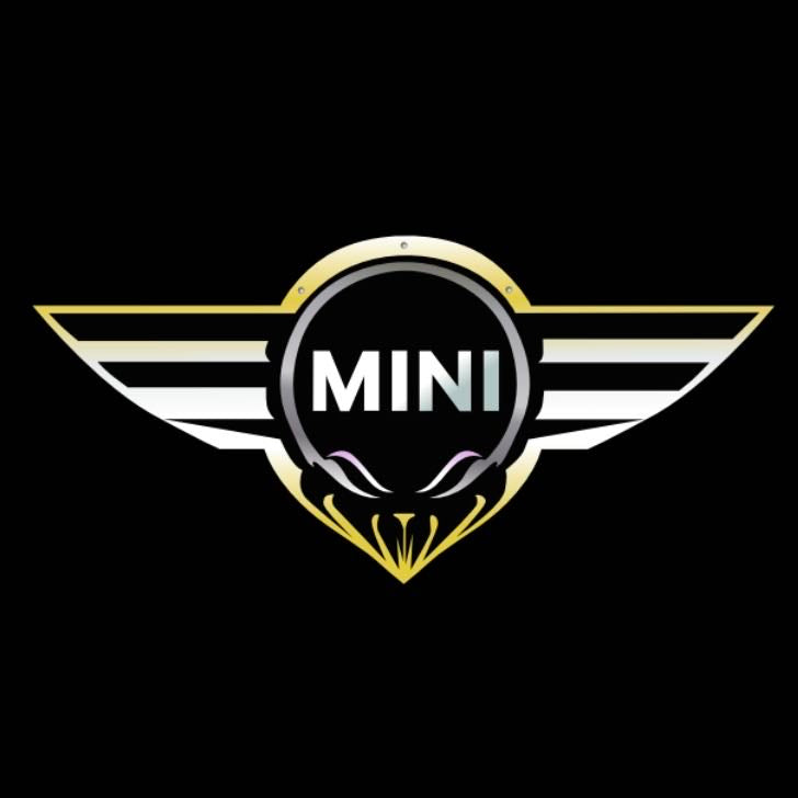 MINI LOGO PROJECROTR LIGHTS Nr.14 (cantidad 1 = 2 logo película / 2 luces de puerta)