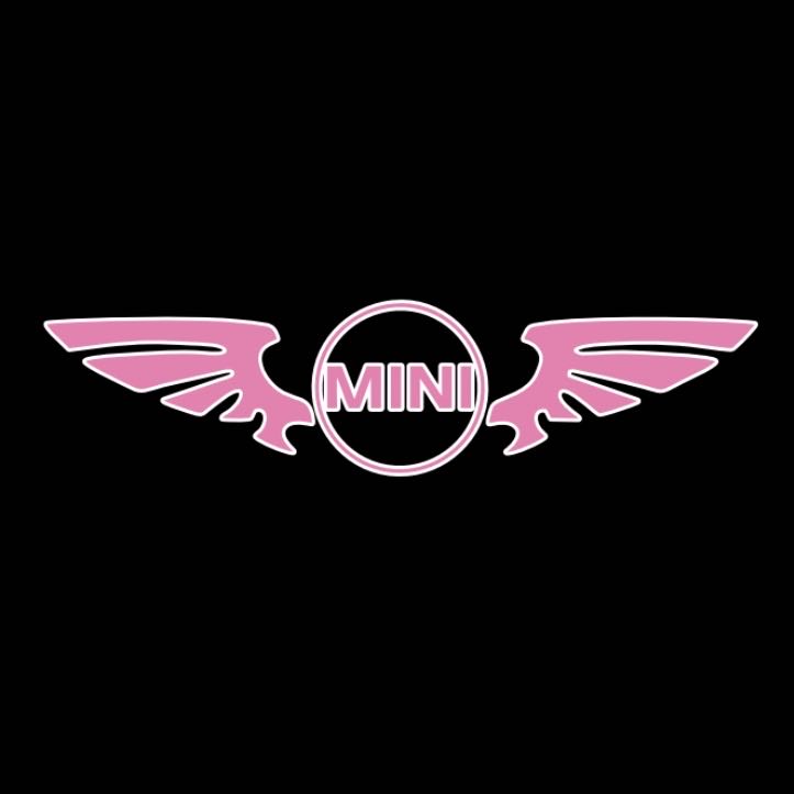 MINI LOGO PROJECROTR LIGHTS Nr.47 (quantité 1 = 2 Logo Film / 2 feux de porte)