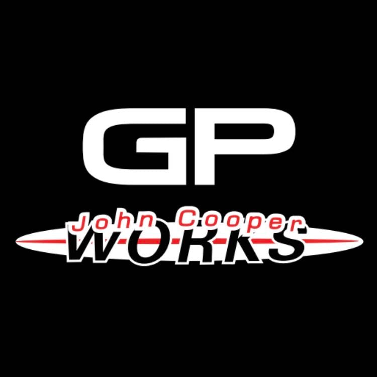 MINI GP LOGO PROJECTOR LIGHTS Nr.159 (الكمية 1 = 2 شعار فيلم / 2 مصباح باب)