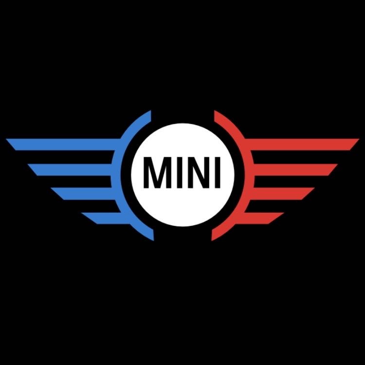 MINI LOGO PROJECROTR LIGHTS Nr.01 (Menge 1 = 2 Logo Film / 2 Türlichter)