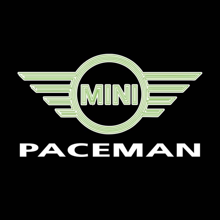 MINI PACEMAN LOGO PROJECROTR أضواء Nr.132 (كمية 1 = 2 شعار فيلم / 2 أضواء الباب)