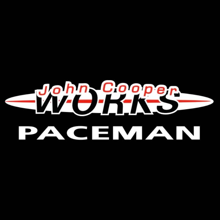 JOHN COOPER WORKS LOGO PROJECROTR LIGHTS Nr.78 (الكمية 1 = 2 Logo Film / 2 Door Lights)