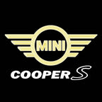 MINI COOPER S LOGO PROJECTOR LIGHTS Nr.139 (الكمية 1 = 2 شعار فيلم / 2 مصباح باب)
