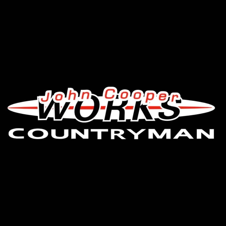 JOHN COOPER WORKS LOGO PROJECROTR LIGHTS Nr.79 (quantité 1 = 2 Logo Film / 2 portes lumières)