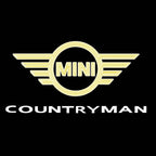LUCES DE PROYECTOR CON LOGO DE COUNTRYMAN Nr.136 (cantidad 1 = 2 Película de Logo / 2 luces de puerta)