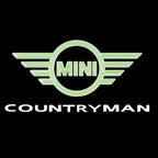 MINI COUNTRYMAN LOGO PROJECROTR أضواء Nr.131 (كمية 1 = 2 شعار فيلم / 2 أضواء الباب)